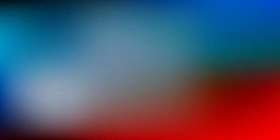 Light Blue Red vector abstract blur drawing