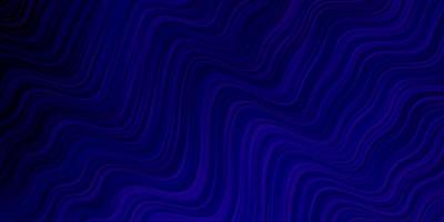 patrón de vector púrpura oscuro con líneas curvas muestra geométrica colorida con diseño de curvas de degradado para la promoción de su negocio