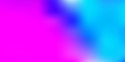 Light pink blue vector blurred texture