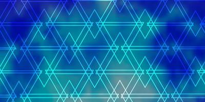 Light Pink Blue vector backdrop with lines triangles Triangles on abstract background with colorful gradient Best design for posters banners