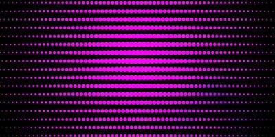Dark Pink vector pattern with spheres Colorful illustration with gradient dots in nature style New template for a brand book
