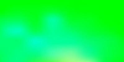 Light green vector abstract blur drawing