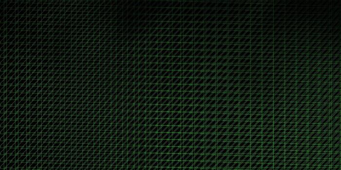 Dark Green vector background with lines Colorful gradient illustration with abstract flat lines Pattern for ads commercials