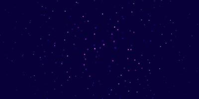 Dark Blue Red vector background with colorful stars Colorful illustration in abstract style with gradient stars Design for your business promotion