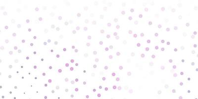 Light purple pink vector doodle template with flowers