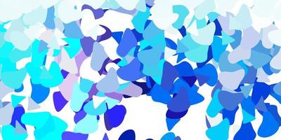 Light pink blue vector background with random forms