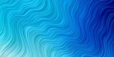 Light BLUE vector backdrop with curves Colorful illustration which consists of curves Pattern for ads commercials