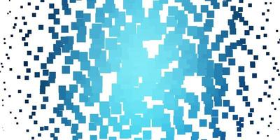 Fondo de vector azul claro en estilo poligonal Ilustración de gradiente abstracto con plantilla moderna de rectángulos para su página de destino