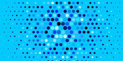 Dark BLUE vector background with circles Abstract illustration with colorful spots in nature style Pattern for websites landing pages