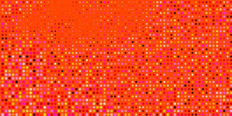 Light Pink Yellow vector layout with circle shapes Abstract illustration with colorful spots in nature style Pattern for websites