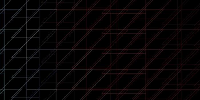 Dark Multicolor vector backdrop with lines Colorful gradient illustration with abstract flat lines Pattern for booklets leaflets