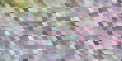 Light Multicolor vector backdrop with rectangles