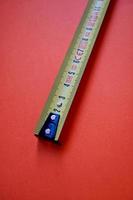 measure ruler tape tool photo
