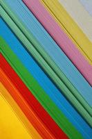 multicolored papers textured background photo