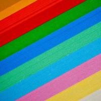 papeles multicolores con textura de fondo foto