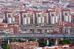 cityscape of Bilbao city Spain photo