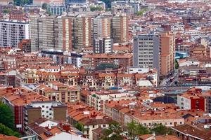 cityscape of Bilbao city Spain photo