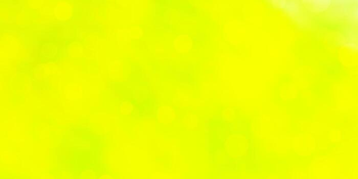 Light Green Yellow vector pattern with circles Abstract decorative design in gradient style with bubbles Pattern for wallpapers curtains