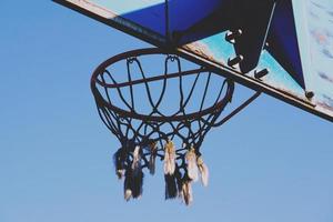 street basketball hoop sport photo