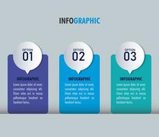 infografía estadística con iconos de números vector