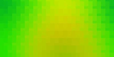 Light Green Yellow vector texture in rectangular style Modern design with rectangles in abstract style Pattern for business booklets leaflets