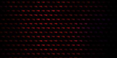 Dark Blue Red vector texture with triangular style