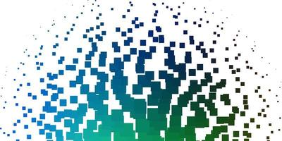 Light Blue Green vector background in polygonal style Colorful illustration with gradient rectangles and squares Pattern for websites landing pages