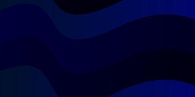 Dark Blue Green vector backdrop with bent lines Colorful illustration in abstract style with bent lines Best design for your ad poster banner