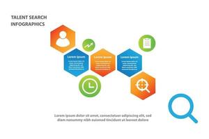 business infographic template vector