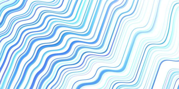 Light BLUE vector pattern with wry lines