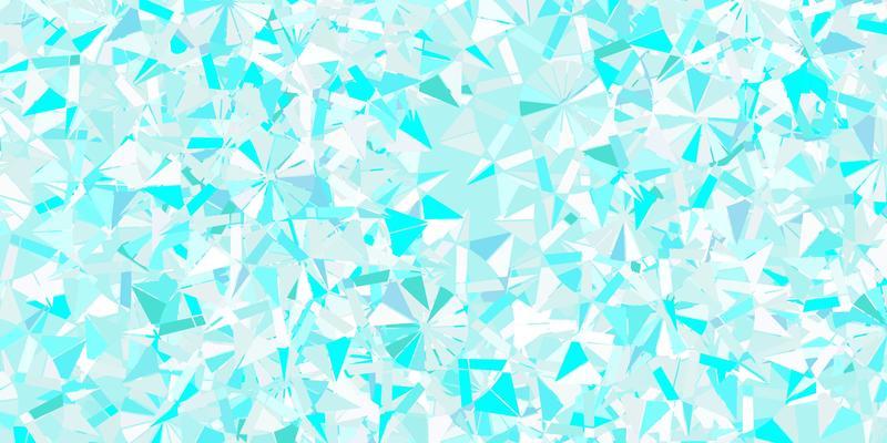 Light blue vector template with ice snowflakes