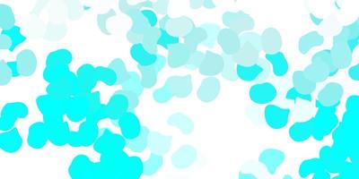 Light green vector backdrop with chaotic shapes