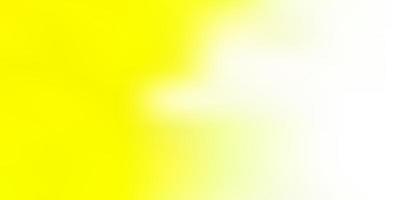 Light yellow vector abstract blur template