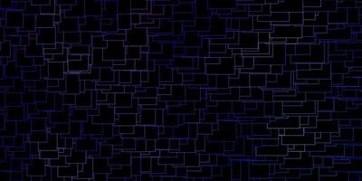 Fondo de vector púrpura oscuro en estilo poligonal Ilustración de degradado abstracto con patrón de rectángulos de colores para anuncios comerciales