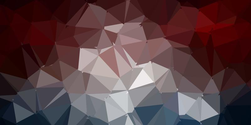 Dark blue yellow vector poly triangle template