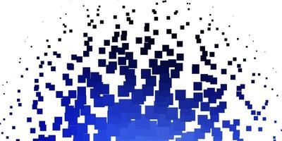 Plantilla de vector azul claro en rectángulos Ilustración de degradado abstracto con patrón de rectángulos de colores para anuncios comerciales