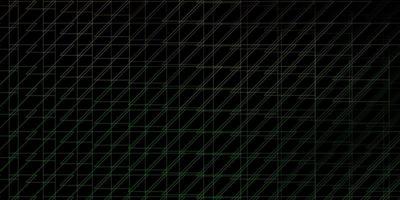 Dark Green Yellow vector background with lines Gradient illustration with straight lines in abstract style Pattern for ads commercials