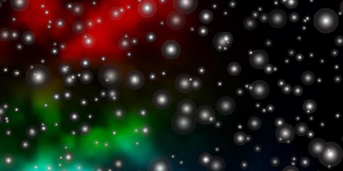 Abstract vector background with colorful gradient