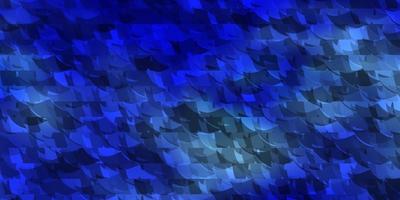 Dark BLUE vector backdrop with lines triangles