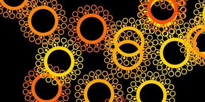 Abstract vector background with colorful gradient