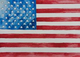 día de la independencia de estados unidos 4 de julio bandera americana foto