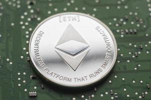 Crypto currency ethereum wallpaper photo