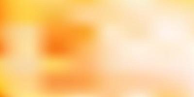 Light orange vector abstract blur texture