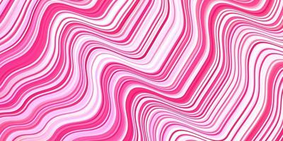 Light Pink vector pattern with lines