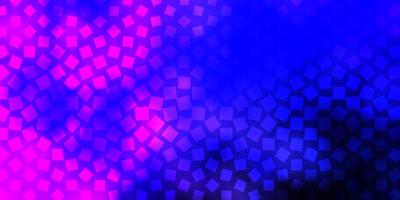 Dark Pink Blue vector backdrop with rectangles Abstract gradient illustration with rectangles Pattern for websites landing pages