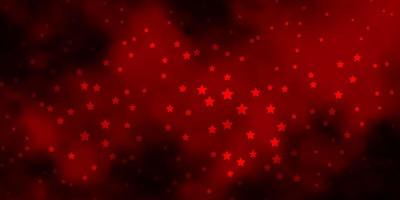 Dark Red vector pattern with abstract stars Blur decorative design in simple style with stars Pattern for websites landing pages