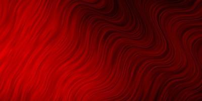 Dark Red vector pattern with lines Colorful illustration which consists of curves Template for your UI design