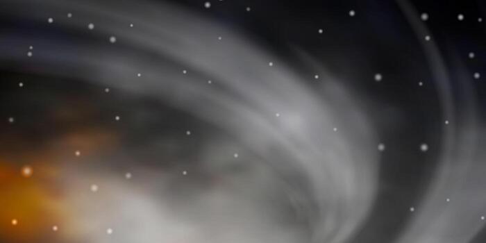 Dark Yellow vector background with colorful stars Modern geometric abstract illustration with stars Pattern for websites landing pages