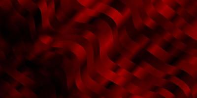 Dark Red Yellow vector layout with circular arc Gradient illustration in simple style with bows Pattern for business booklets leaflets