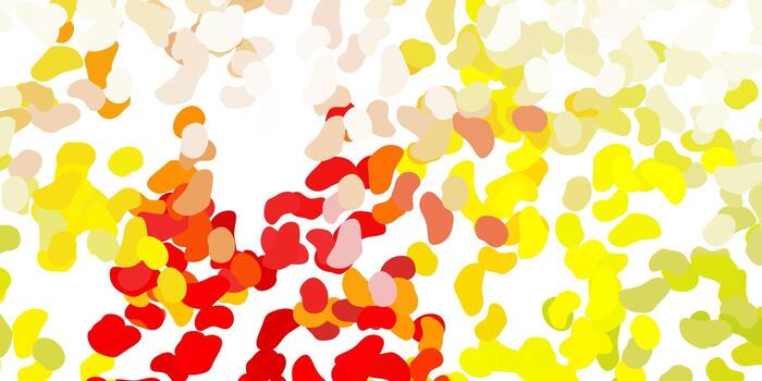 Light green red vector template with abstract forms